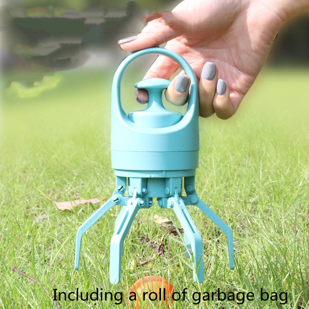 CleanClaw™ Portable Dog Poop Scooper – Built-in Bag Dispenser