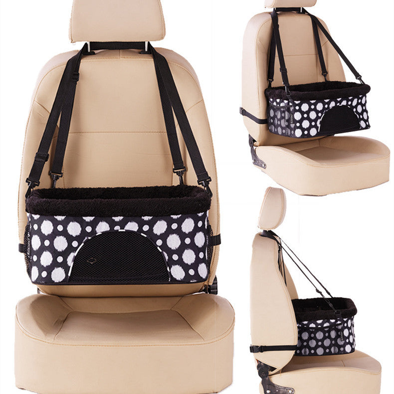 CozyGuard™ Car Seat Kennel – Wear-Resistant Travel Bed for Dogs