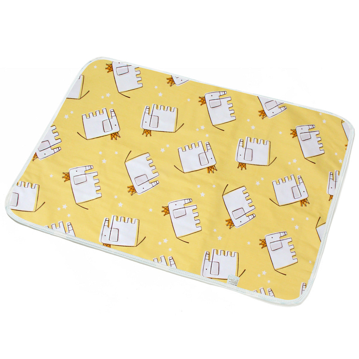 Stylish Cartoon Pet Pad – Washable Cotton Waterproof Mat