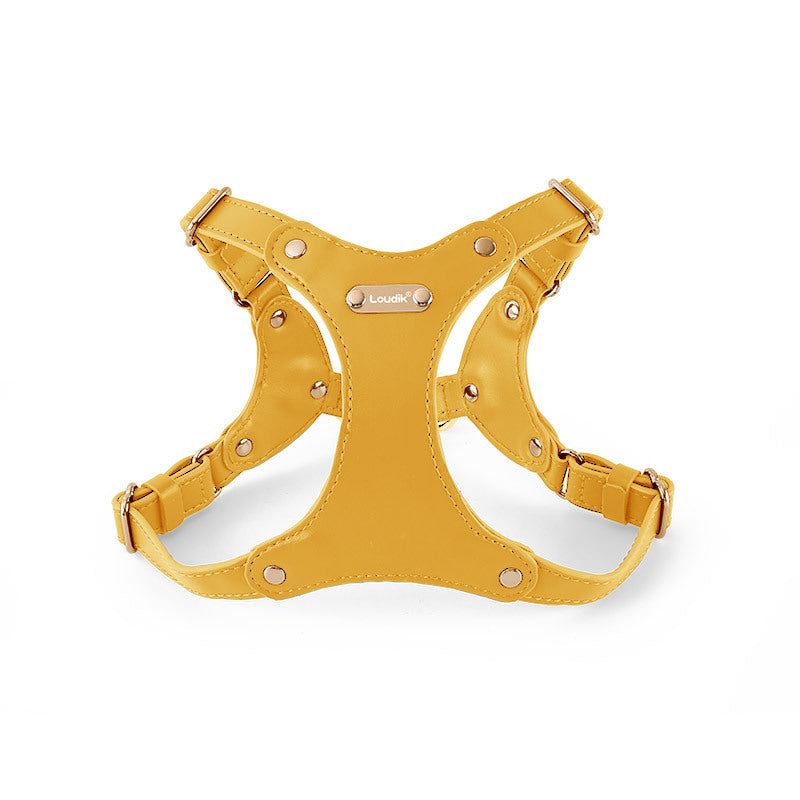 Luxury Leather Chest Harness – Sleek & Secure (6 colours available)