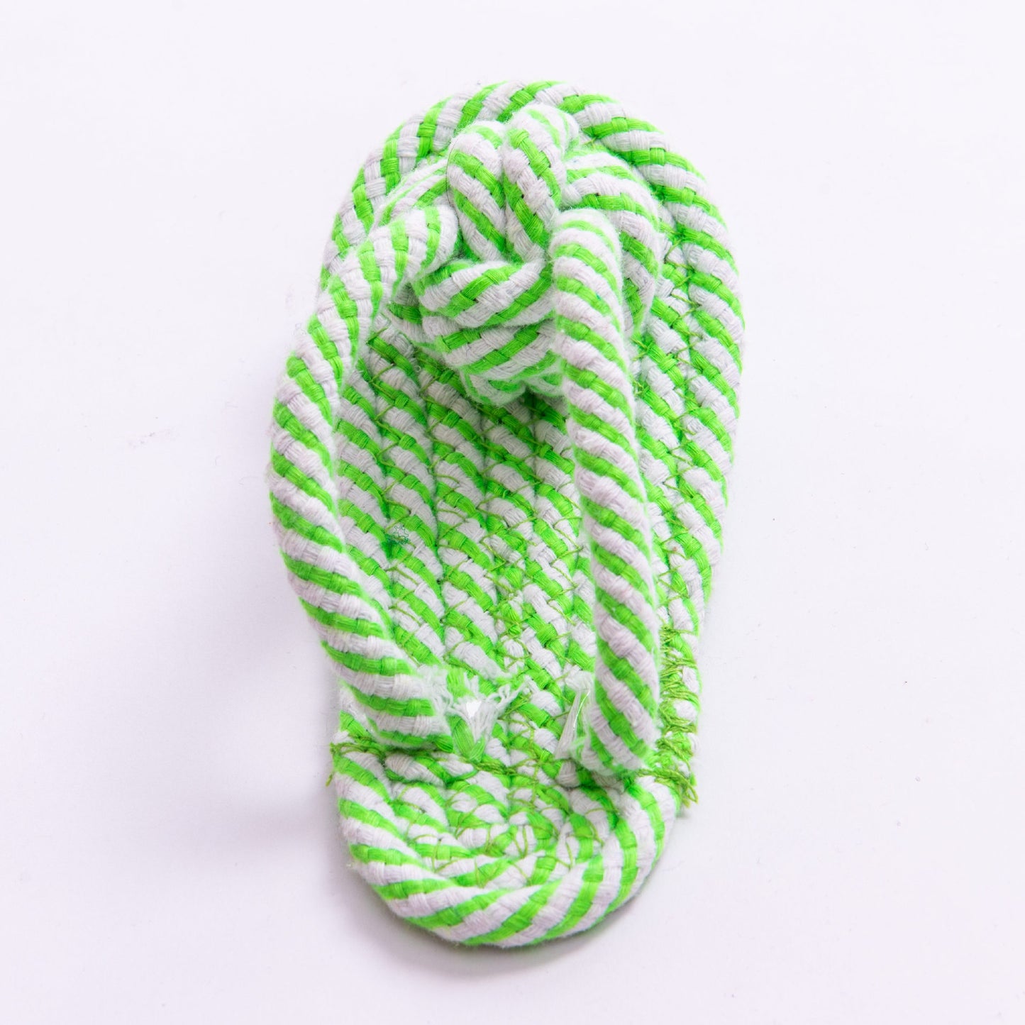 Mini Slipper Chew Toy – Multicolor Cotton Rope for Small Pets