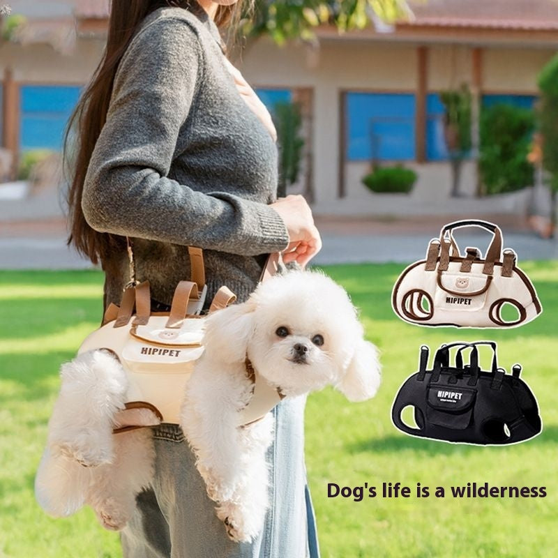Pet Shoulder Bag – Stylish Crossbody Carrier for Cats & Small Dogs