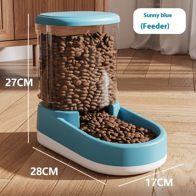 Elegant Automatic Pet Water and Food Dispensers Set – Stylish Hydration for Cats & Dogs