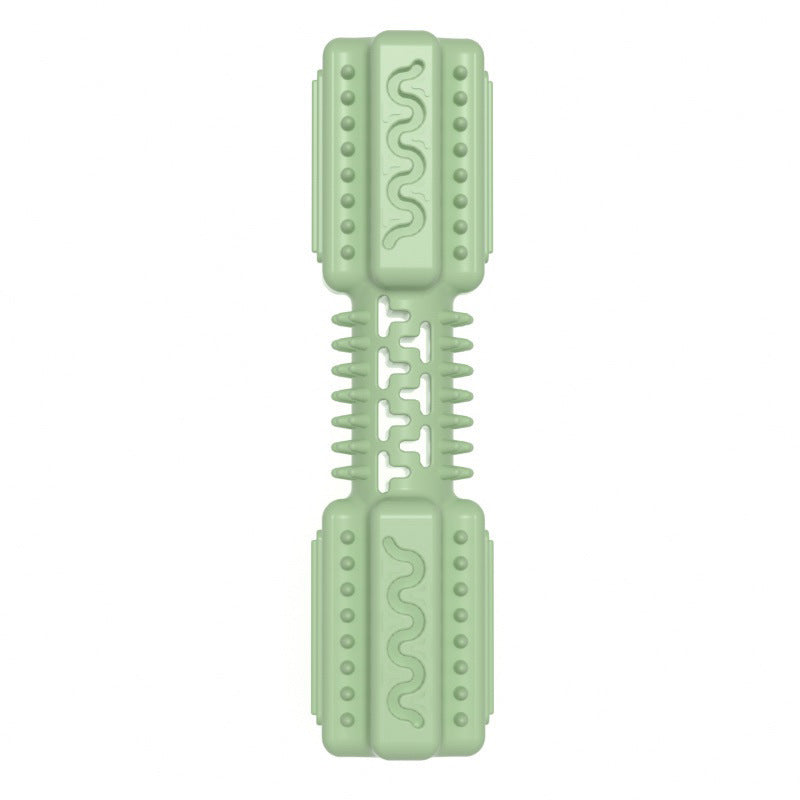 Bone-Shaped Teething Toy – Soft TPR Chew for Dogs (Random Color)