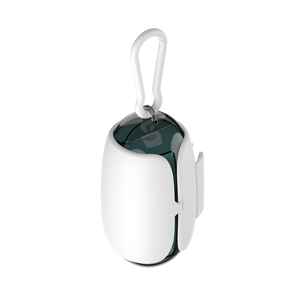 Space Capsule Dog Waste Bag Dispenser with Leash Hook (Fast Shipping)