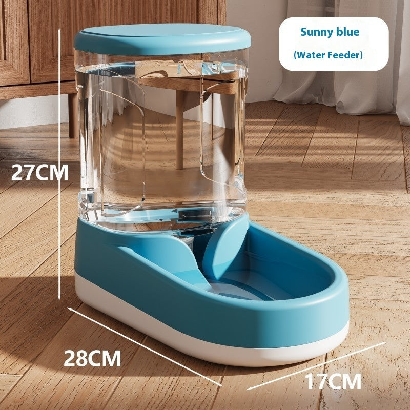 Elegant Automatic Pet Water and Food Dispensers Set – Stylish Hydration for Cats & Dogs