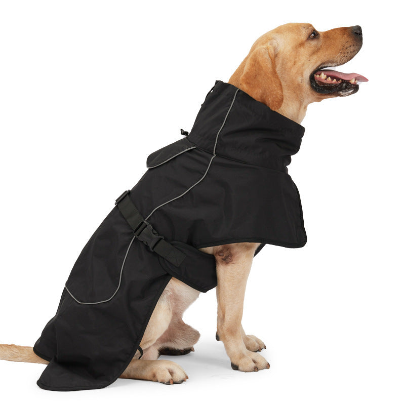 All-Weather Dog Jacket – Waterproof & Windproof Winter Coat for Medium & Large Dogs