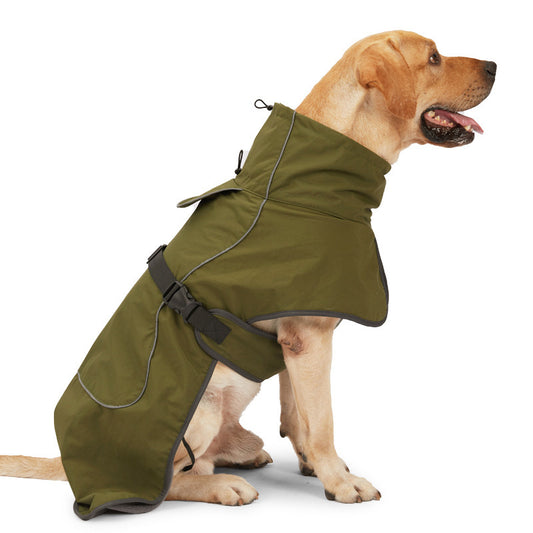 All-Weather Dog Jacket – Waterproof & Windproof Winter Coat for Medium & Large Dogs