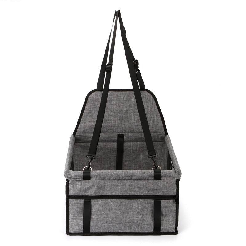 CruzeNest™ Premium Pet Car Seat/ Basket - Foldable & Secure