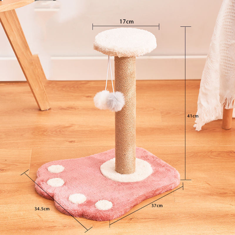 Playful Petal Cat Scratcher – Sisal Post Toy for Kittens & Cats
