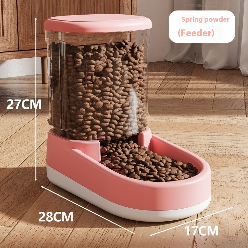 Elegant Automatic Pet Water and Food Dispensers Set – Stylish Hydration for Cats & Dogs