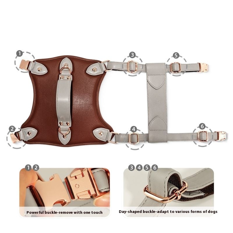 XLarge Pet Vest Style Chest Strap