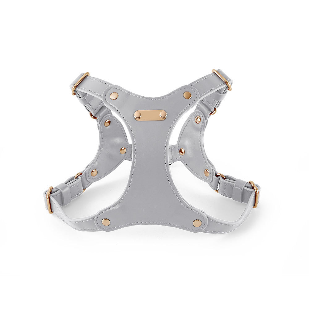 Luxury Leather Chest Harness – Sleek & Secure (6 colours available)