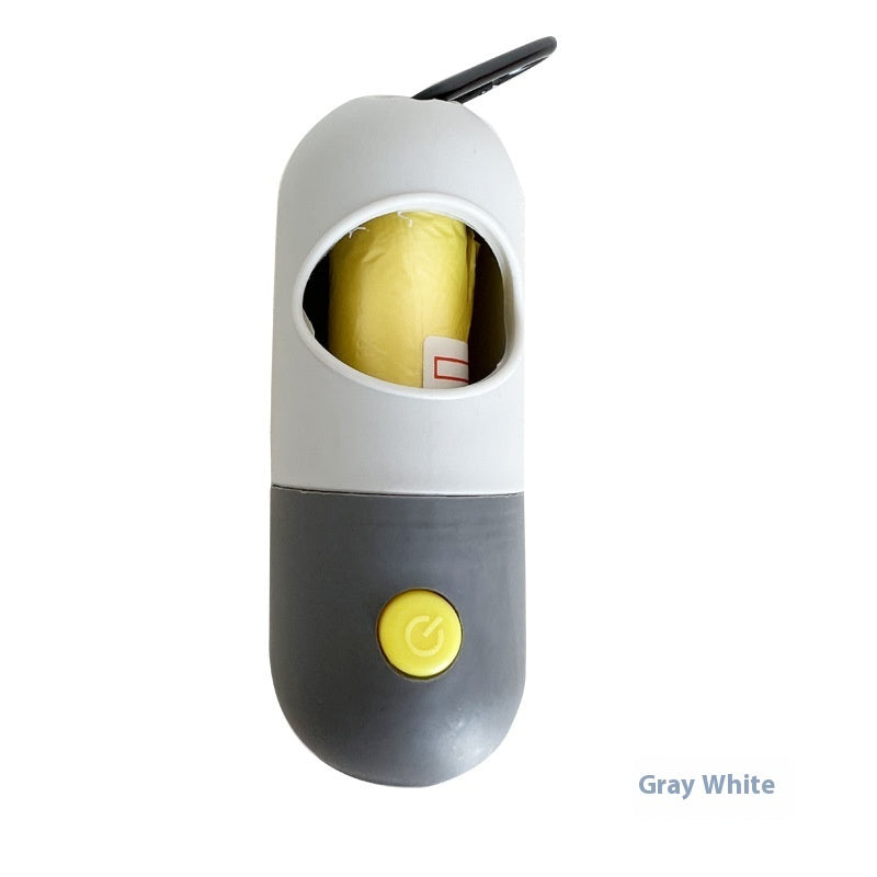 LED Pet Waste Bag Dispenser – Leakproof & Travel-Ready
