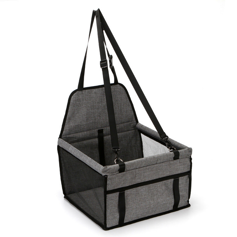 CruzeNest™ Premium Pet Car Seat/ Basket - Foldable & Secure