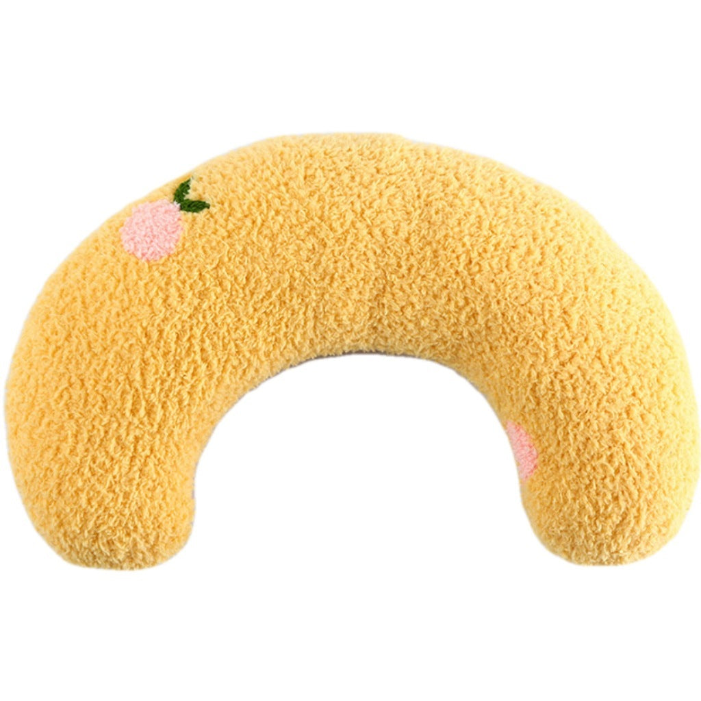 2 or 3pcs Crescent Calming Pet Pillow – Plush Neck Support for Small Dogs & Cats (Offer Inside!)