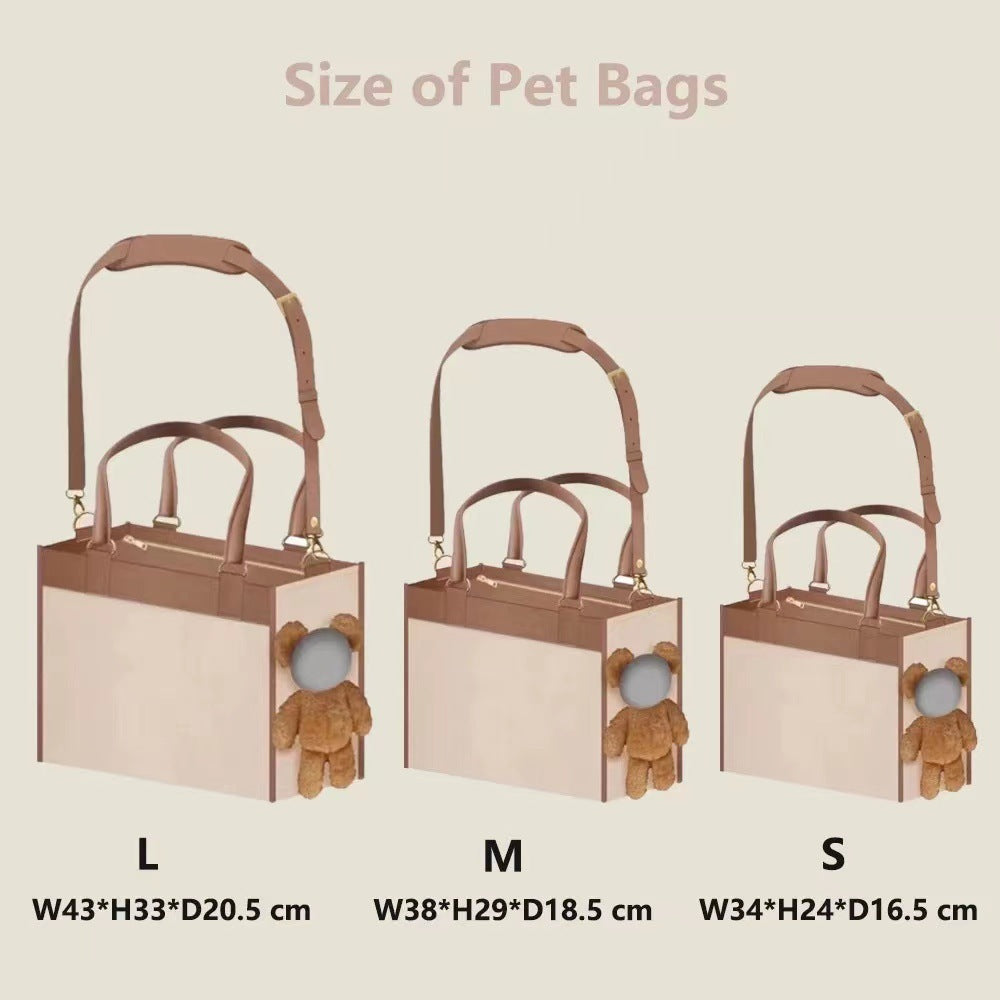 Teddy Buddy 3-in-1 Pet Travel Bag