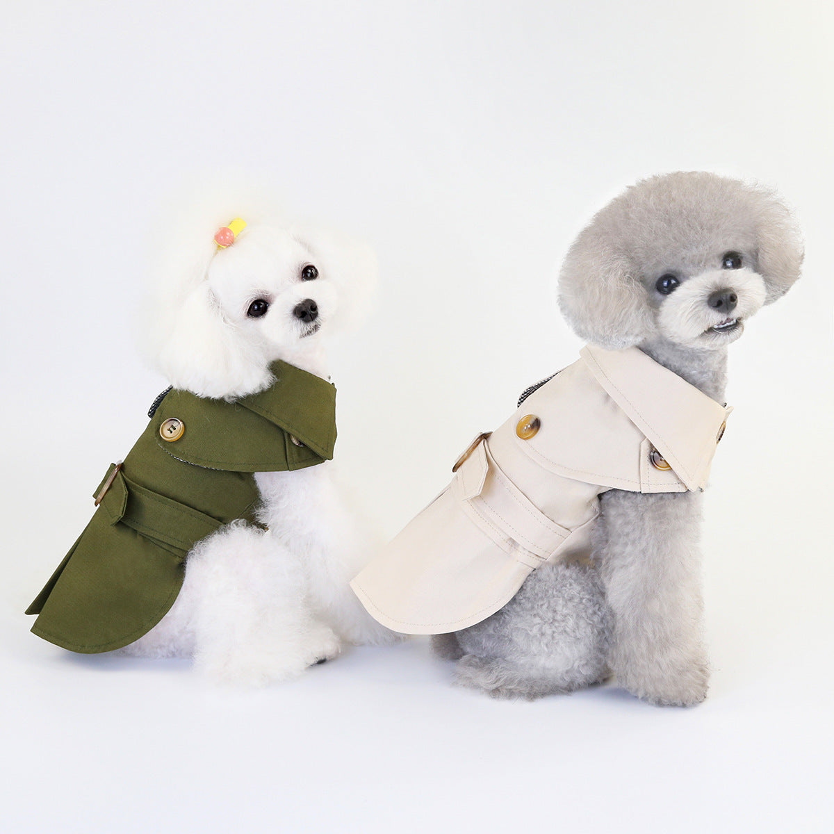 Trench Coat – Stylish Waterproof Dog Jacket