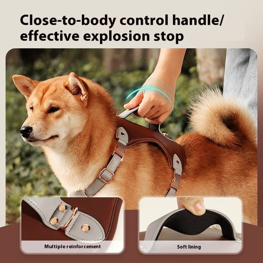 XLarge Pet Vest Style Chest Strap