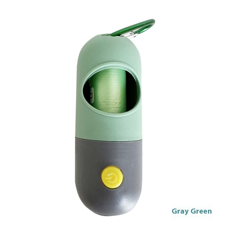 LED Pet Waste Bag Dispenser – Leakproof & Travel-Ready