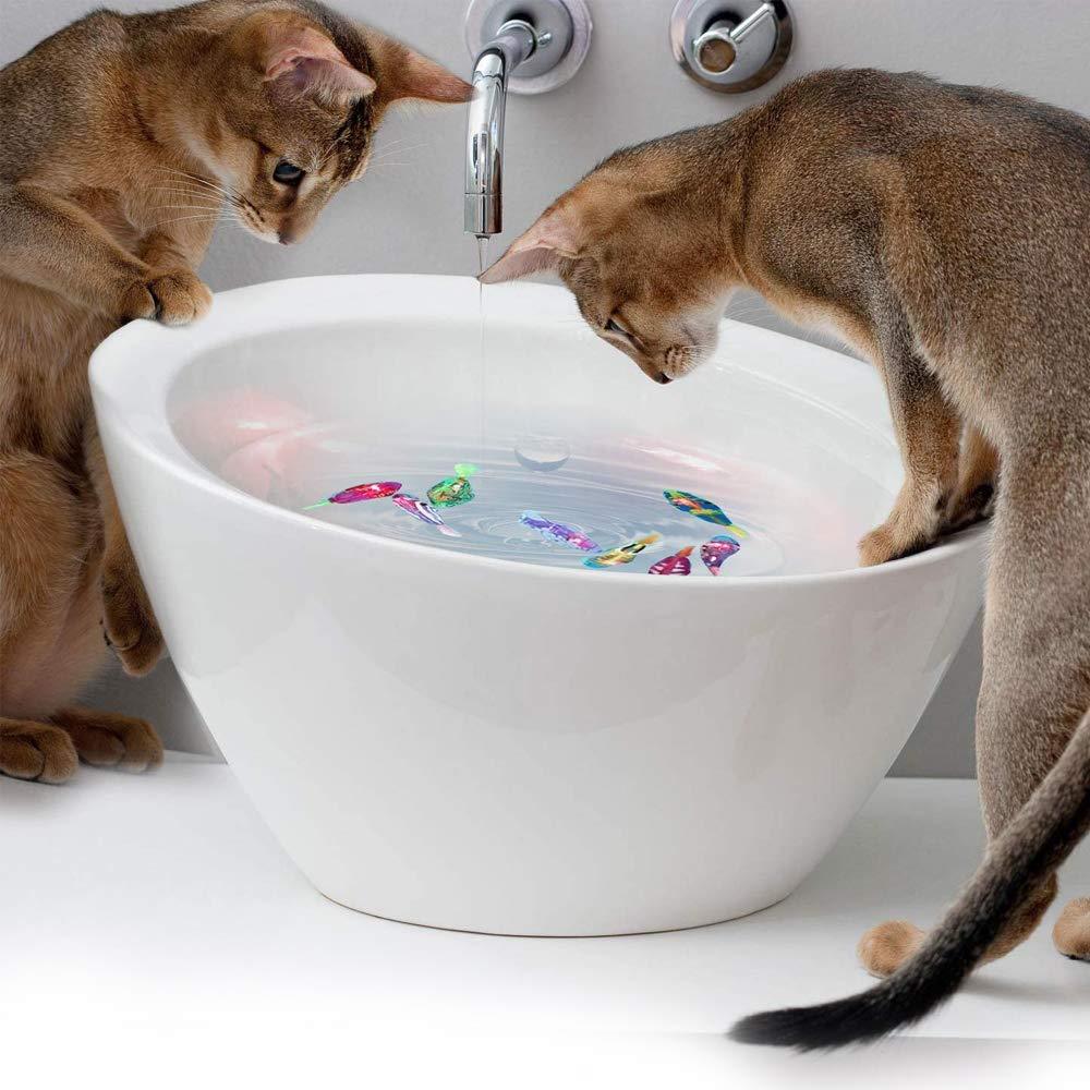 LED Electric Swimming Fish Toy – Interactive Water Fun for Cats & Kids