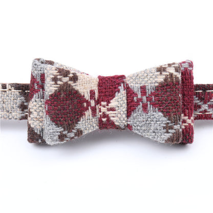 English Heritage Dog Collar – Classic Bow or Scarf Style (Leash Available Separately)