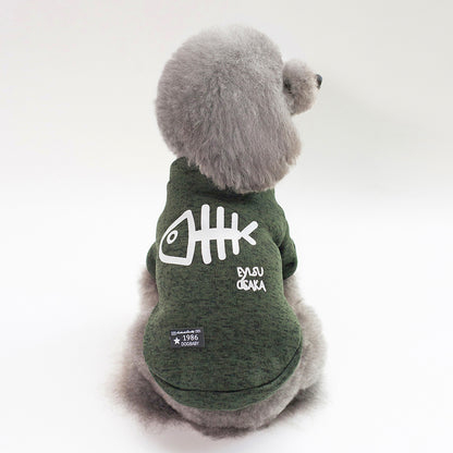SoftBone™ Winter Sweater – Wool Blend Knit with Graphic Accent