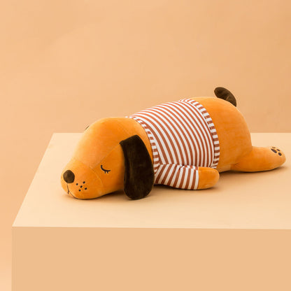 Cozy Sleeping Dog Plush Pillow – Soft & Snuggly Toy for All Kids Ages
