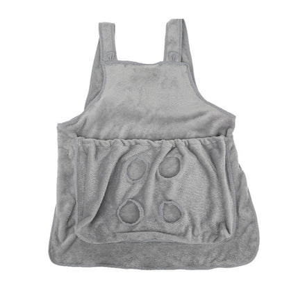 Beijrog™ Pet Cuddle Suit – Cozy Holding Blanket with Front Pocket