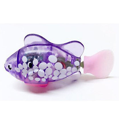 LED Electric Swimming Fish Toy – Interactive Water Fun for Cats & Kids