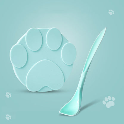 Stylish Silicone Pet Can Lid – Fresh-Keeping Spoon Set