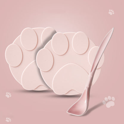 Stylish Silicone Pet Can Lid – Fresh-Keeping Spoon Set
