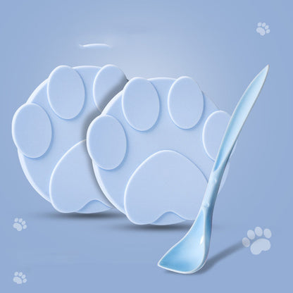 Stylish Silicone Pet Can Lid – Fresh-Keeping Spoon Set