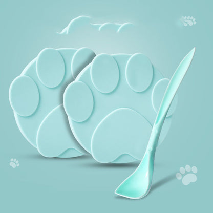 Stylish Silicone Pet Can Lid – Fresh-Keeping Spoon Set