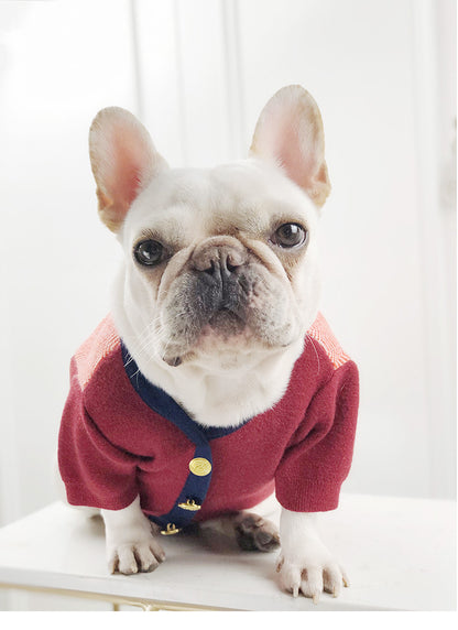 Two-Tone Rabbit Fleece Sweater