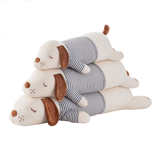 Cozy Sleeping Dog Plush Pillow – Soft & Snuggly Toy for All Kids Ages