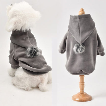 Plush Cotton Dog Sweater – Soft Winter Essential