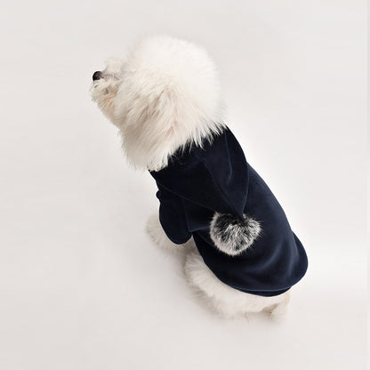 Plush Cotton Dog Sweater – Soft Winter Essential