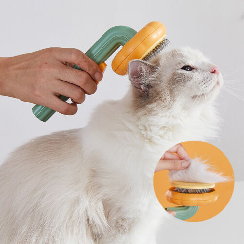 Pumpkin Slicker Brush – Gentle Detangling for Dogs & Cats (fast shipping)