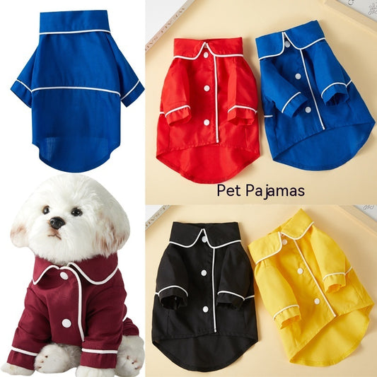 Chic Pet Pajamas – Cozy TC Cloth for Small Dogs & Cats