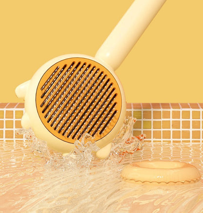 Gentle Pet Massage Comb – Hair Removal & Grooming Brush for Cats & Dogs