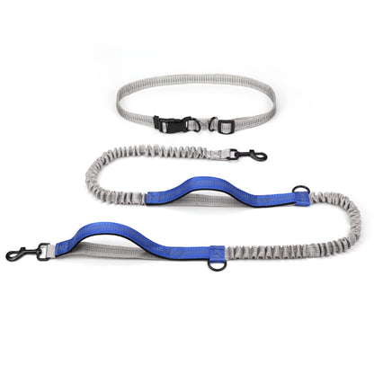 Adjustable Outdoor Dog Leash – Hands-Free Running Belt with Stretch