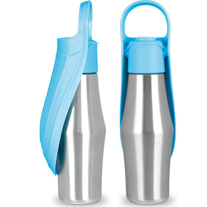EchoSteel™ Pet Bottle - BPA-Free Smart Return, Luxe Grip