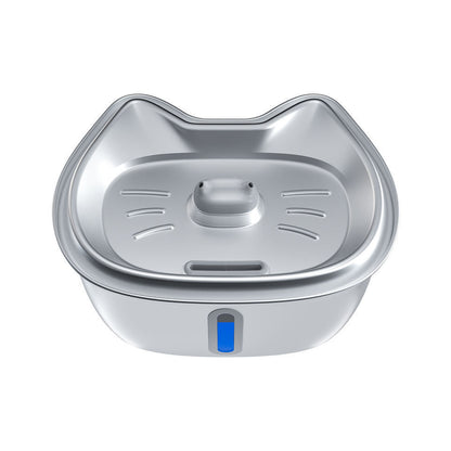 AquaFlow™ 3L Stainless Steel Pet Fountain – Pure Hydration, Elevated Design