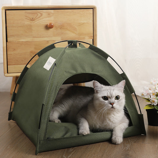 Alpine Hideaway Pet Tent – Pet Bed with Cooling Comfort (with a gift)