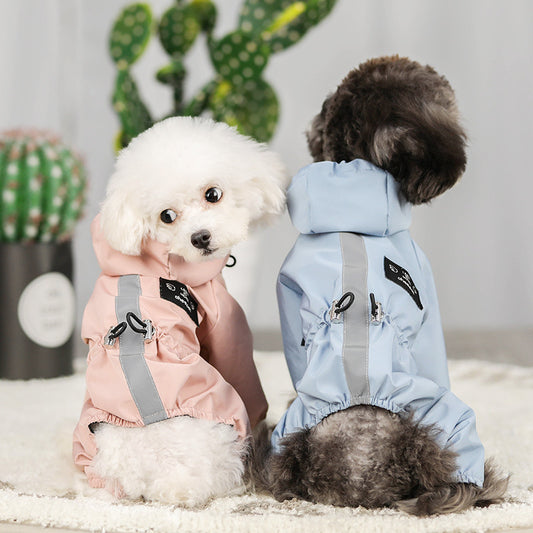 RainShell™ Pet Raincoat – Waterproof, Reflective, and Hooded - All Seasons