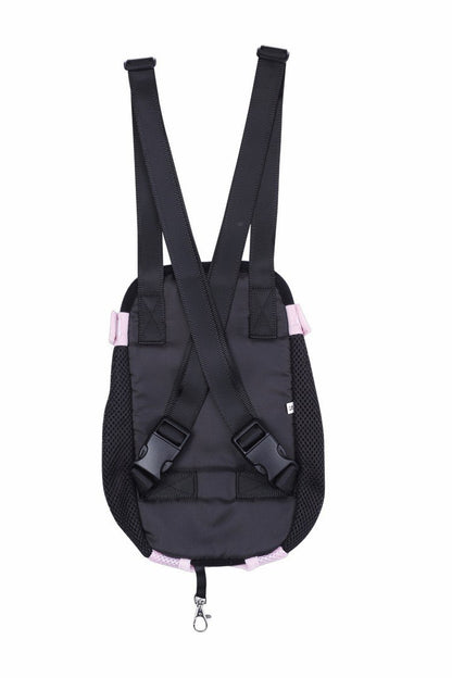 Chic Breathable Pet Travel Carrier – Front & Back Chest Bag