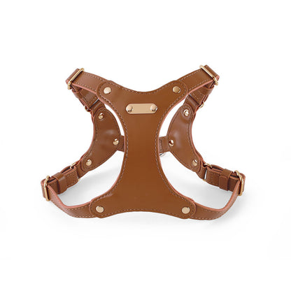 Luxury Leather Chest Harness – Sleek & Secure (6 colours available)
