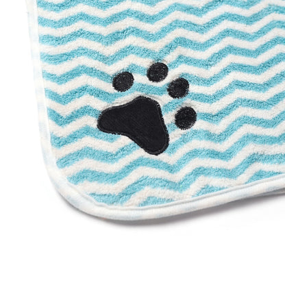 Luxe Dry Pet Bathrobe – Ultra-Absorbent Microfiber Towel with Belt