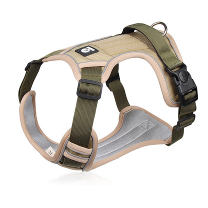 Tactical Dog Vest Harness – Durable Chest Strap for All-Weather Adventures